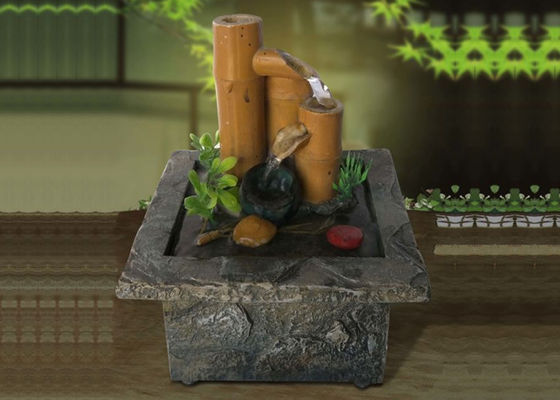 China Fuente interior de bambú de la cascada del estilo americano de 7 pulgadas proveedor