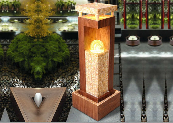 China Característica de cristal del agua de la esfera de la piedra arenisca de 38 pulgadas proveedor