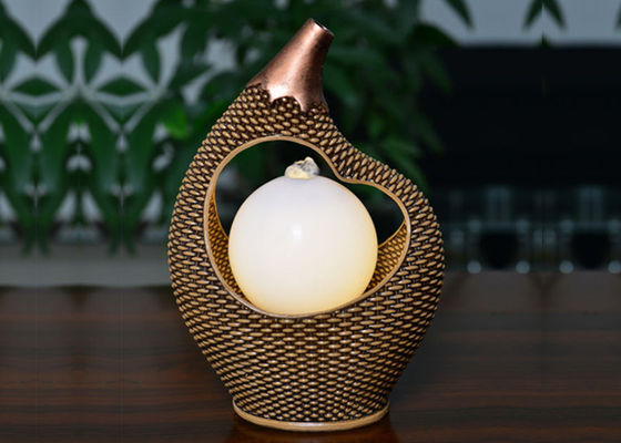 China Fuentes tableros interiores del ornamento de Ratten del T-pote de 12 pulgadas proveedor