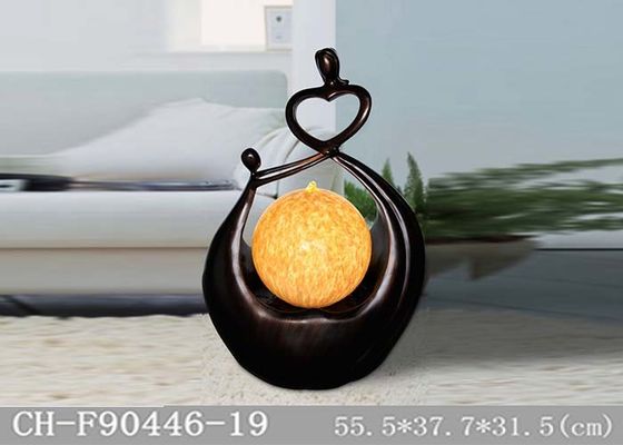 China La fibra de vidrio llevó la fuente de agua interior ligera con la iluminación de la bola proveedor