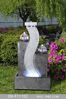 Fuentes de agua encendidas de la piedra del molde proveedor