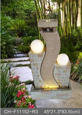Fuente del jardín del ladrillo de la piedra arenisca de las columnas proveedor