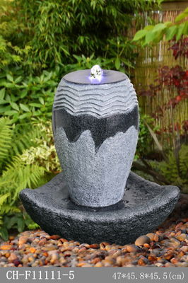 Pequeñas fuentes de agua decorativas del mini solo tarro proveedor