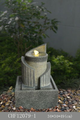fuentes de agua decorativas del abrigo del semicírculo de los 49CM pequeñas proveedor