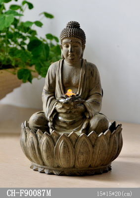 Pequeña fuente de agua tablero encendida de Buda proveedor