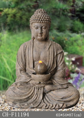 Fuente de agua de Meditierende Buda de 34 pulgadas proveedor