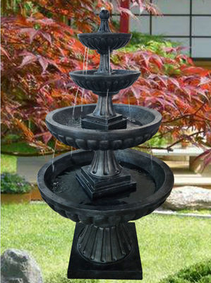 64 fuente de agua con gradas del ornamento cuatro de la pulgada proveedor