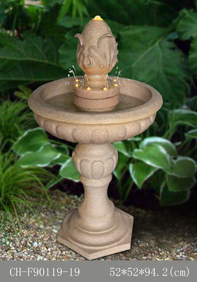 Fuente de agua con gradas de la piedra arenisca proveedor