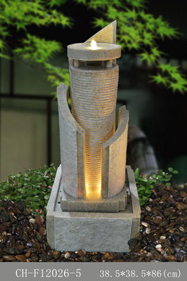 Fuente de agua encendida de la piedra arenisca del ornamento proveedor