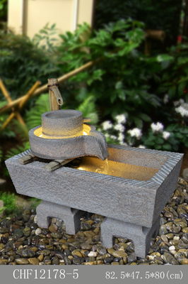 fuente de agua de la piedra arenisca del grafito de los 80cm proveedor