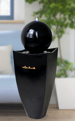 Característica inoxidable moderna del agua de la bola de acero de Waterscape proveedor