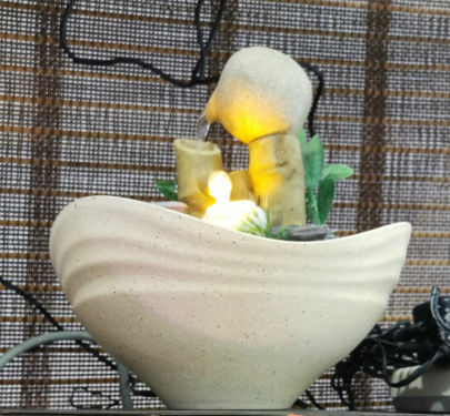 fuente interior de la cascada de la decoración de Ministerio del Interior del 18.4cm proveedor