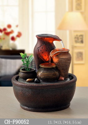 Fuente de agua elegante del ornamento para interior casero proveedor