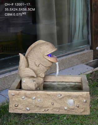 Fuente del jardín del ladrillo de la piedra arenisca de 23 pescados de la pulgada proveedor