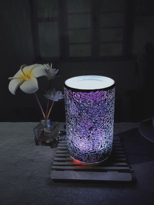 Fuente de agua de cristal del mosaico de la moda interior casera proveedor