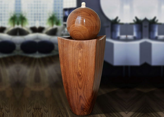 Fuente de agua de madera del efecto de la rota de la elipse de lujo ligera proveedor