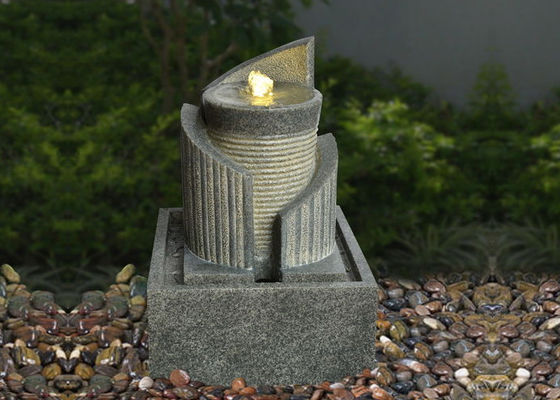 fuentes de agua decorativas del abrigo del semicírculo de los 49CM pequeñas proveedor
