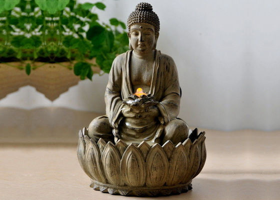 Pequeña fuente de agua tablero encendida de Buda proveedor