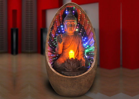 Fuente de agua colorida óptica brillante del LED Buda proveedor