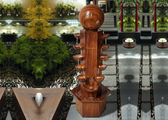 Pequeñas características del agua del jardín de la artesanía multi de las tazas proveedor