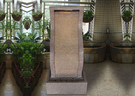 Fuente de agua de lujo de la piedra arenisca del ornamento del patio proveedor