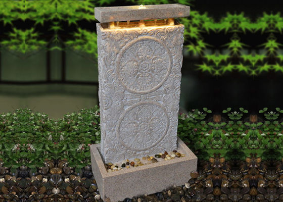 Fuentes de agua al aire libre Handcrafted con las luces llevadas proveedor