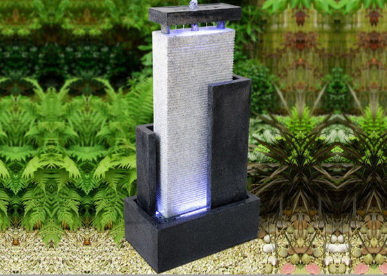 Fuente de madera de la cascada de la piedra del efecto del mármol de la decoración del jardín proveedor