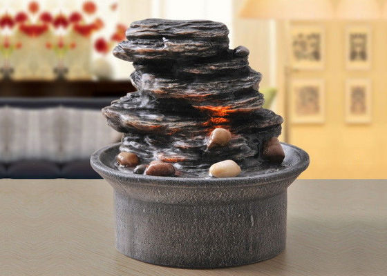 Fuentes al aire libre interiores de Polyresin Rockwork de 6 pulgadas proveedor